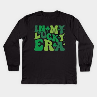 In my lucky era patrick's day Kids Long Sleeve T-Shirt